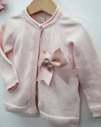 Knit kompletić sa mašnicama NipperLand