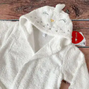 Bademantil za decu Bebetto "Chicken"