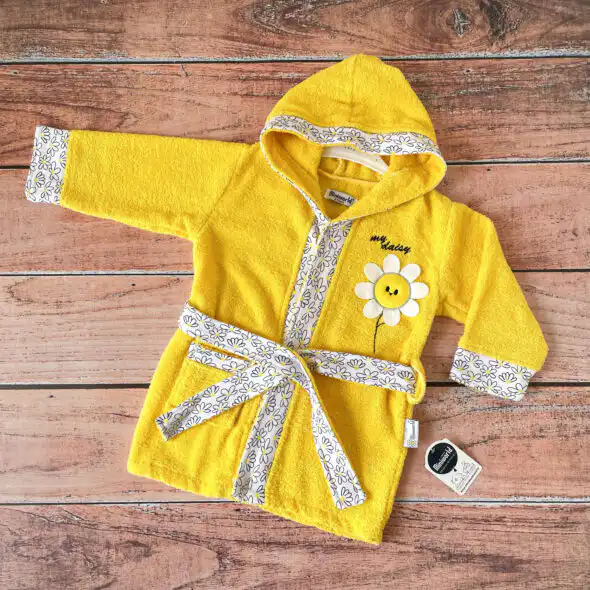 Bademantil za devojčice "Bele rade"