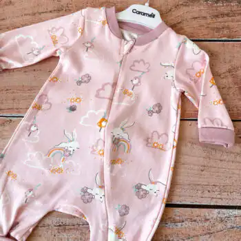 Pamučni zeka sa ranflom Caramell "Bunny"