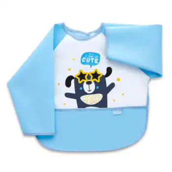 Silikonska portikla sa rukavima BabyJem (plava)