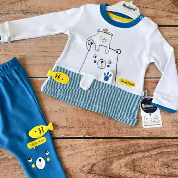 Dvodelni kompletić MiniWorld "Meda" (plavi)