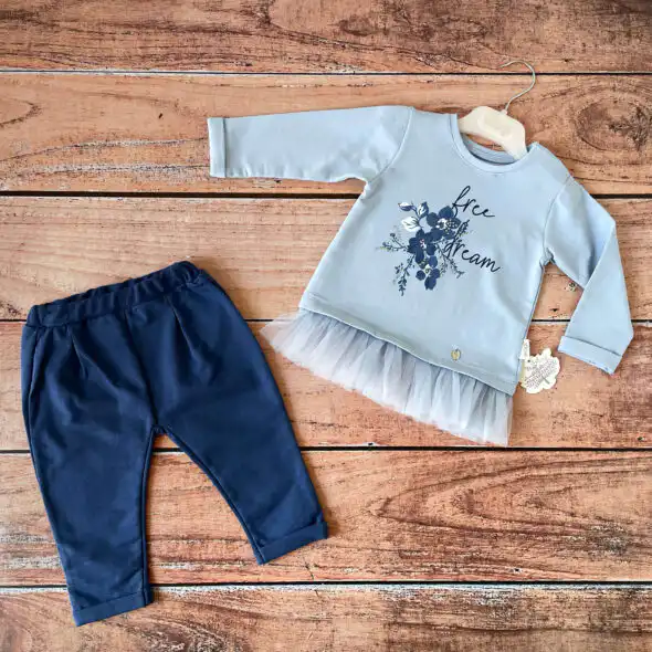 Komplet za devojčice Wogi "Blue Dream"