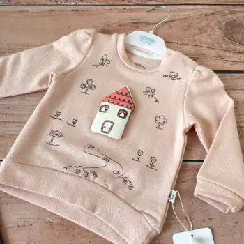 Dvodelni kompletić Tongs Baby "Kućica"