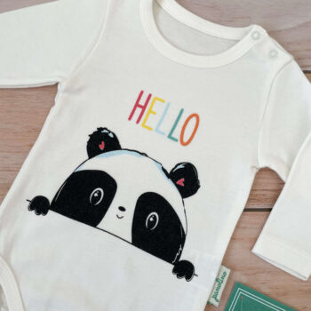Bodi za bebe Panolino "Panda"