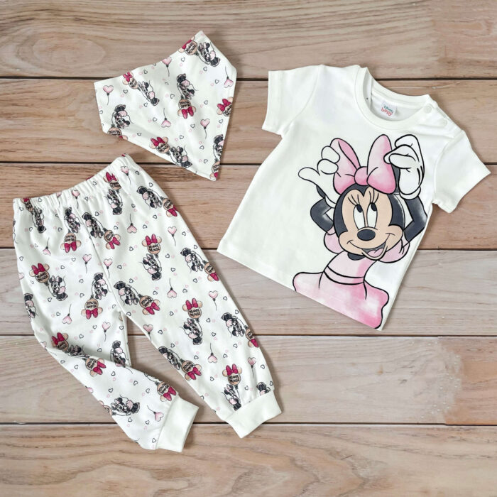 Trodelni kompletić Disney Baby "Minnie Mouse"