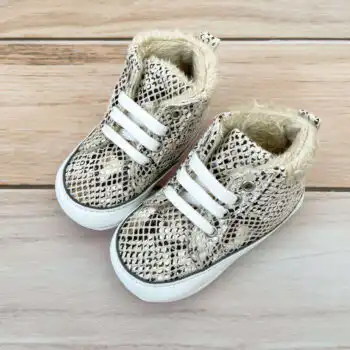 Futrovane patikice za bebe devojčice "Snake"