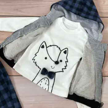 Komplet sa pamučnim prslukom Boncuk "Lija"