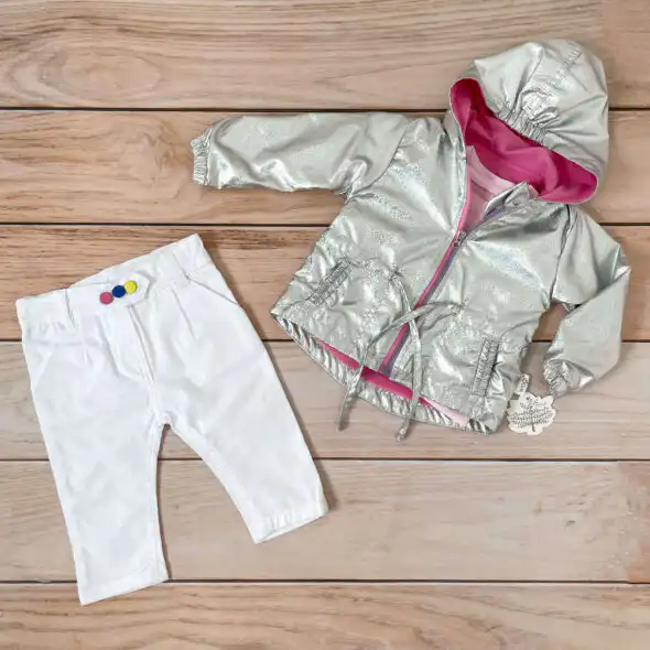 Trodelni kompletić sa jaknicom Wogi "Rainbow"