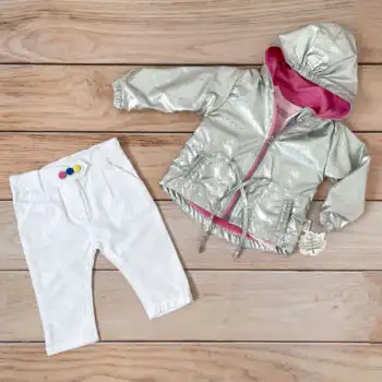 Trodelni kompletić sa jaknicom Wogi "Rainbow"