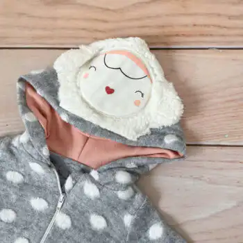 Pamučni zeka Tongs "Ovčica"