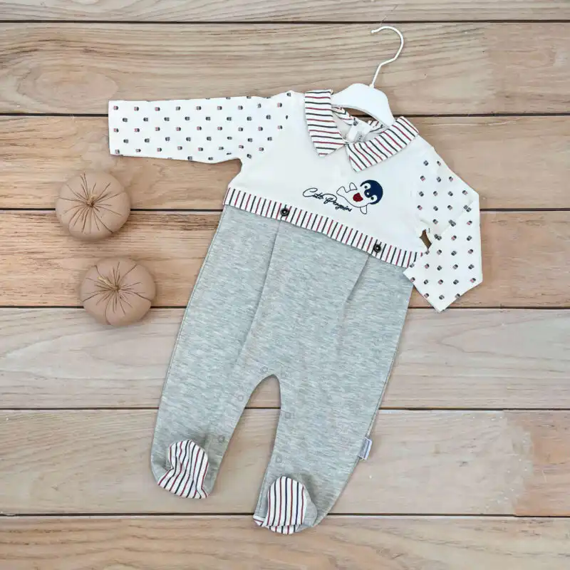 Elegantna štramplica BabyDola "Pingvin" (crvena)