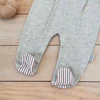 Elegantna štramplica BabyDola "Pingvin" (crvena)