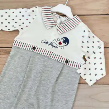 Elegantna štramplica BabyDola "Pingvin" (crvena)