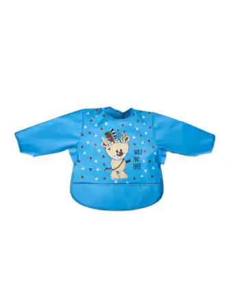 Plava portikla sa rukavima SeviBaby Wild