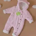 Skafander za bebe Bebessi Meda roze