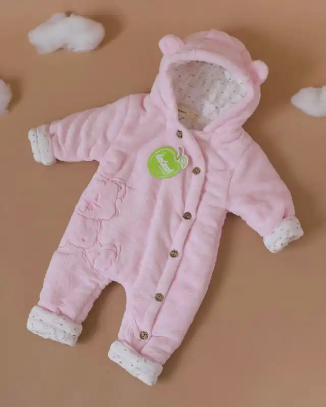 Skafander za bebe Bebessi Meda roze