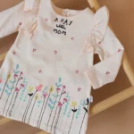 Pamučna tunika haljina Tongs kajsija