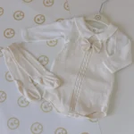 Knit kompletić sa mašnicom NipperLand