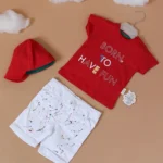 Letnji kompletić Wogi Born to have fun