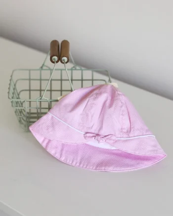 Roze šešir sa mašnicom Jungle
