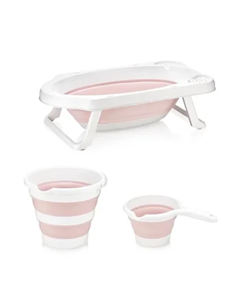 Sklopivi roze set za kupanje SeviBebe