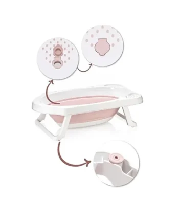Sklopivi roze set za kupanje SeviBebe
