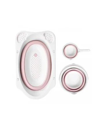 Sklopivi roze set za kupanje SeviBebe