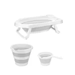 Sklopivi sivi set za kupanje SeviBebe