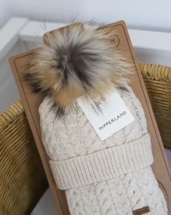 Kapa i šal sa krznom NipperLand