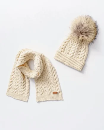 Kapa i šal sa krznom NipperLand