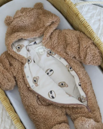 Braon skafander sa medom Just Kiddin