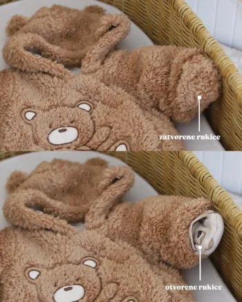 Braon skafander sa medom Just Kiddin