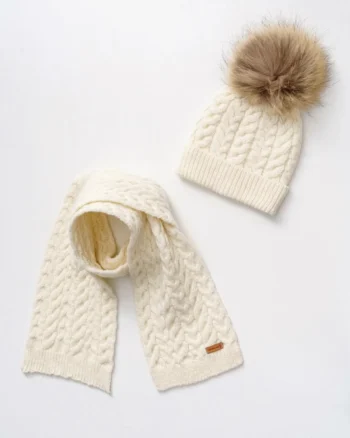 Kapa i šal sa krznom NipperLand