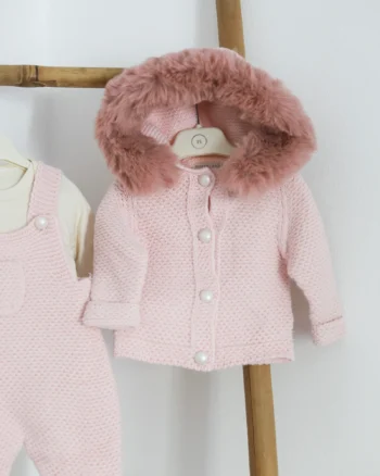 Roze 3/1 komplet sa krznom NipperLand