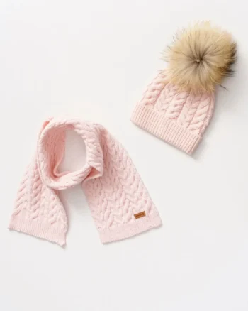 Kapa i šal sa krznom NipperLand