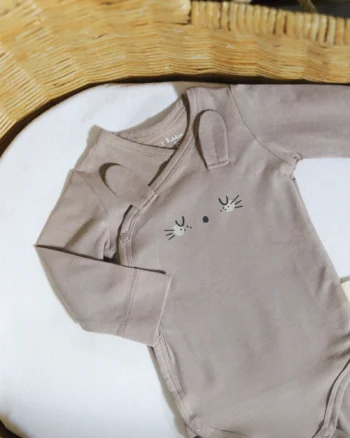 Braon organic bodi preklop Just Kiddin TinyFriends