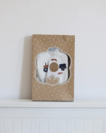 Organic štramplica Just Kiddin MyTinyFarm FarmBoy