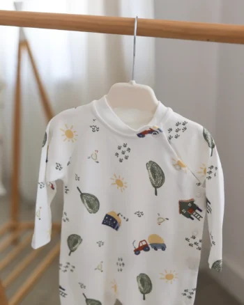 Organic štramplica za bebe Just Kiddin MyTinyFarm