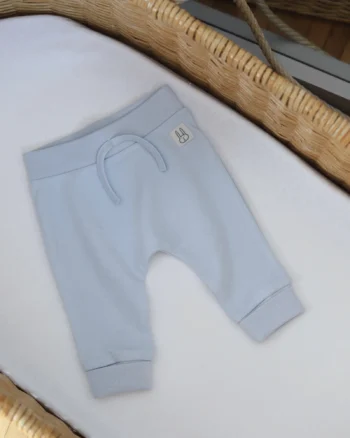 Plavi organic donji deo Just Kiddin MyTinyFarm