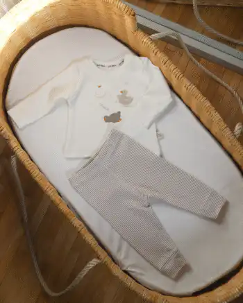 Quack organic pidžamica Just Kiddin TinyFriends