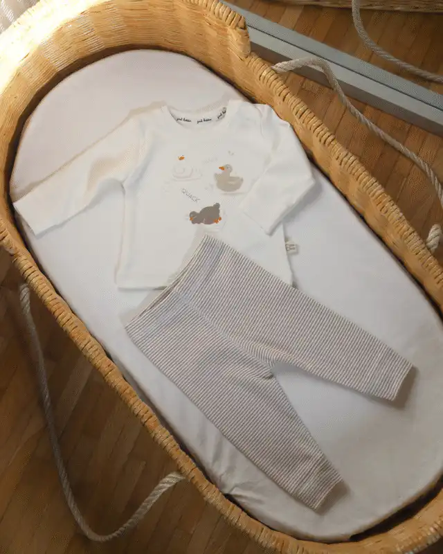 Quack organic pidžamica Just Kiddin TinyFriends