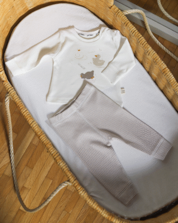 Quack organic pidžamica Just Kiddin TinyFriends