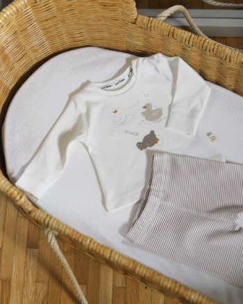 Quack organic pidžamica Just Kiddin TinyFriends