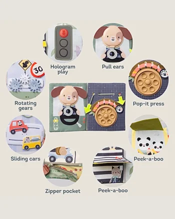 Edukativna knjiga za auto Taf Toys