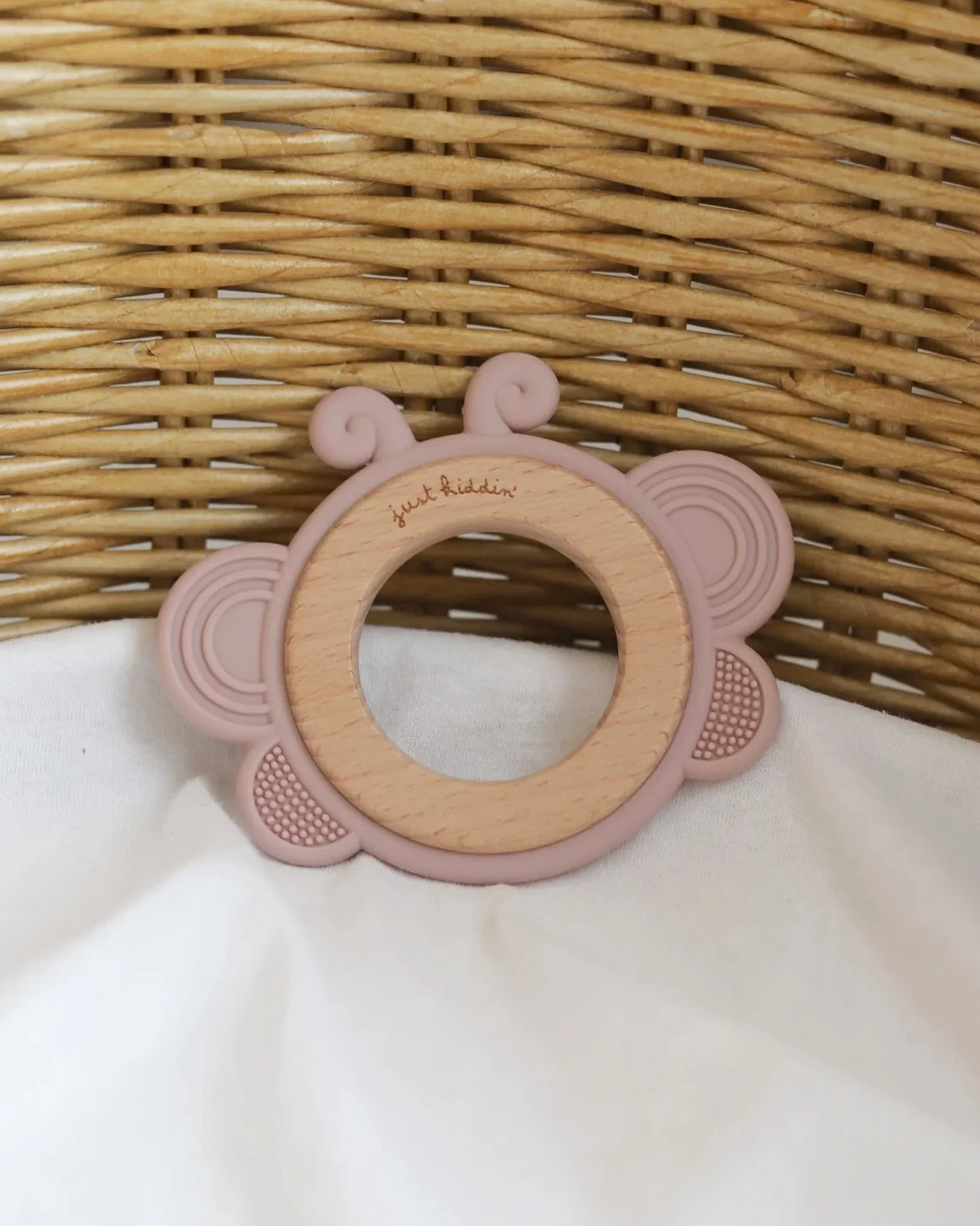 Leptir silikonska glodalica Just Kiddin