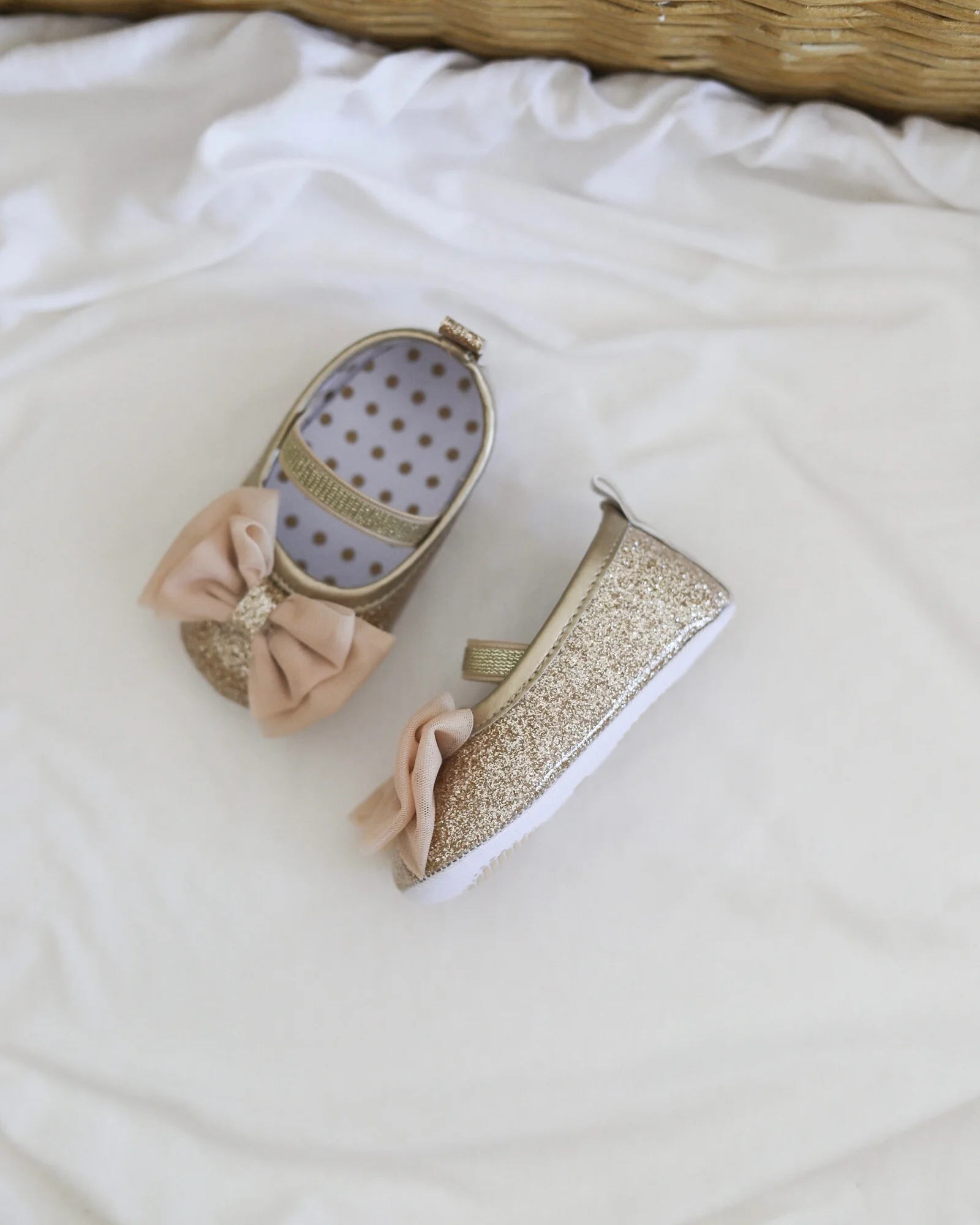 Nehodajuće baletanke zlatne Jungle