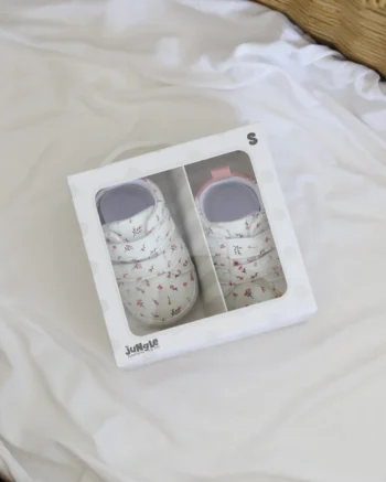 Nehodajuće patike cvetne bele Jungle