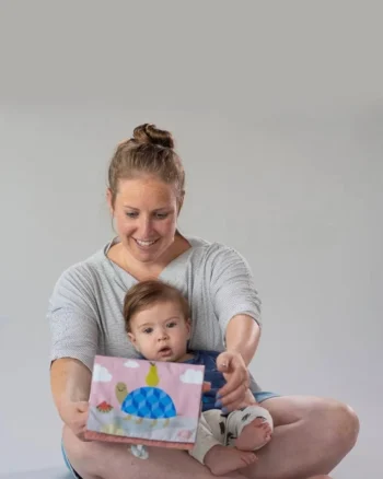 Savannah knjiga za tummy time Taf Toys
