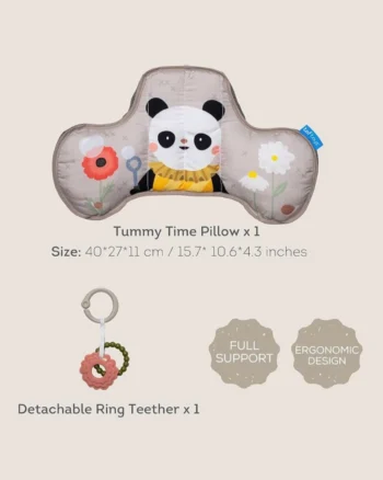 Panda jastuk za tummy time Taf Toys